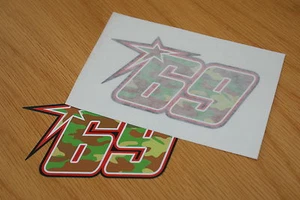Nicky Hayden Camo 2013 Race Number - (Pair) - Picture 1 of 1