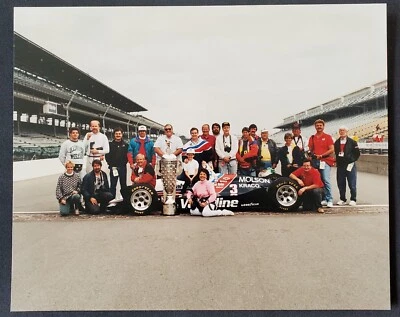 1992 Al Unser Jr. Indianapolis Indy 500 Winner IMS 8x10 Photograph - Image 1 of 4