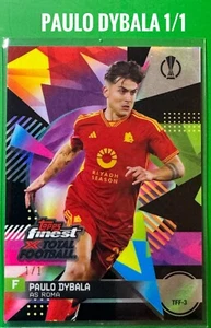 Paulo Dybala 2023/24 Topps Finest X Total Football 1/1 Superfractor AS Rom - Bild 1 von 3