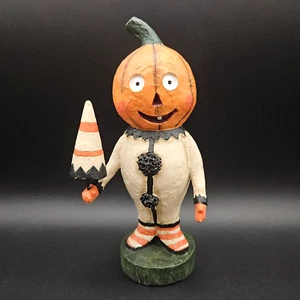 Bethany Lowe Lori Mitchell Halloween Lil Pumpkin Clown Figure 7" Tall - Picture 1 of 13