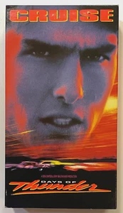 Days Of Thunder (VHS, 1990) VHS Cassette Tape, Tom Cruise - Clean!! - Picture 1 of 4