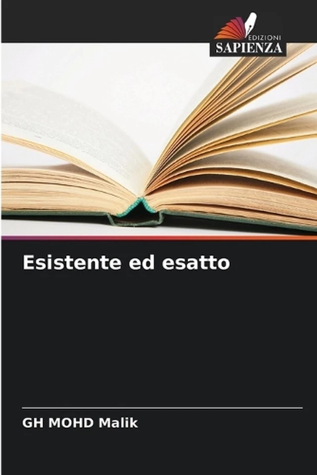 Esistente ed esatto by Gh Mohd Malik Paperback Book - Image 1 of 1