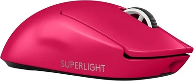 Logitech G PRO X SUPERLIGHT 2 LIGHTSPEED Wireless Gaming Mouse, East Magenta  - Image 1 of 4