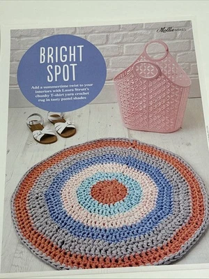 T-shirt Yarn Rug Crochet Pattern Pages From Magazine - Image 1 of 4
