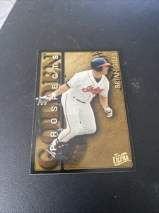 TARJETA DE BÉISBOL FLEER '97 ULTRA GOLDEN PROSPECTS INDIOS BRIAN GILES CLEVELAND - Imagen 1 de 4