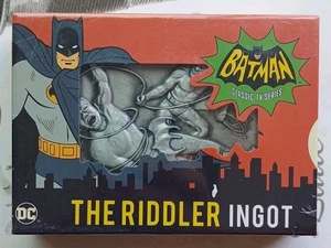 Batman Classic TV Series DC Limited #1996 Edition Metal Ingot The Riddler Rare - Picture 1 of 3