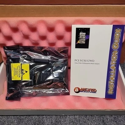 Vtg Antares Microsystems 20-052-0060 PCI SCSI-UWD Ultra Wide Diff SCSI Card - Image 1 of 4