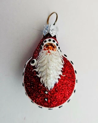 Patricia Breen Miniature Week! Ladybug Noel Red Glittered - Image 1 of 4