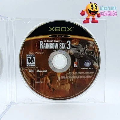 Tom Clancy's Rainbow Six 3 - Microsoft Xbox - Tested *Free Shipping* - Image 1 of 4