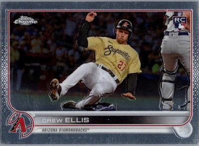 2022 Topps Chrome Sonic #77 Drew Ellis - Image 1 of 2