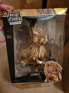 WETA Workshop Mini Epics | Hobbit | Smaug The Golden (Limited Edition) 1 of 1200 - Picture 1 of 7