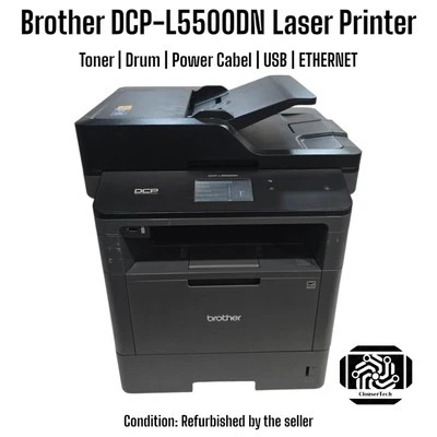 Impresora láser Brother DCP-L5500DN | Dúplex | Red | Rápida y fiable Foto 1 de 4