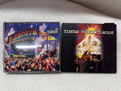 Woodstock 99 2CD box set & Tibetan Freedom Concert 3CD digipak set 🌈 - Image 1 of 4