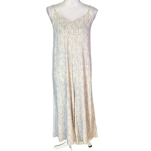 Bobi Black Size M Wide Leg Jumpsuit Ikat Print Python Snake Missing Belt - Picture 1 of 7