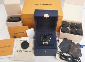 Reloj inteligente LOUIS VUITTON Tambour Horizon Light Up conectado LV correa 44 - Imagen 1 de 11