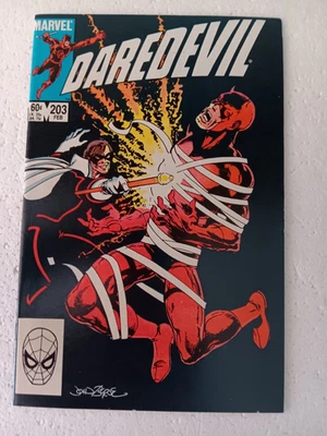 DAREDEVIL Vol. 1 No. 203 (Marvel Feb 1984) 1st Appearance The Triumph! NM 9.4!! - Image 1 of 4
