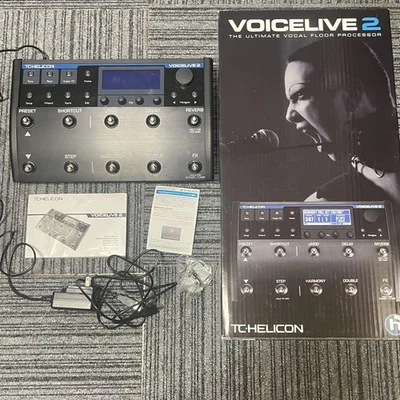 TC HELICON VoiceLive 2 Vocal Processor Multi-Effects Rare w/ Box Manual PSU - Image 1 of 4