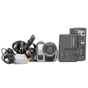 Panasonic NV-GS300 MiniDV PAL Camcorder - Silver - FULLY FUNCTIONAL - Picture 1 of 10