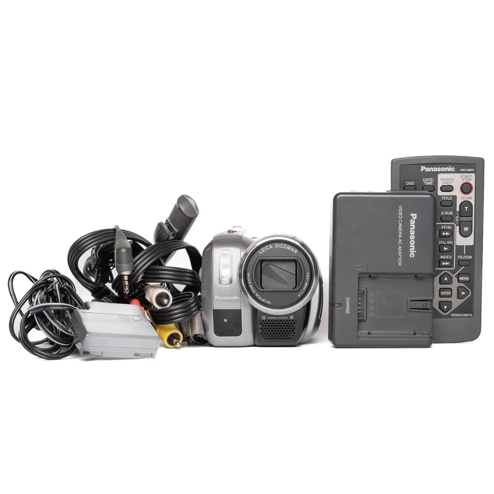 Panasonic NV-GS300 MiniDV PAL Camcorder - Silver - FULLY FUNCTIONAL - Image 1 of 4