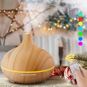 550ML Ultraschall Luftbefeuchter Aroma Diffuser Humidifier 7 LED Licht Diffusor - Bild 1 von 11
