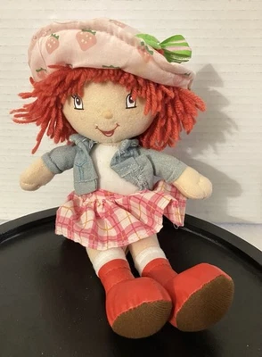 Muñeco de peluche de tarta de fresa vintage Y2K 2005 de 12" Kellytoy Foto 1 de 4