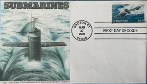 GG (Gary Gozemba) Cachet Los Angles Class Submarine Groton Connecticut  - Picture 1 of 1