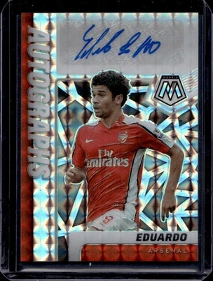 Eduardo Auto 2022 Panini Mosaic Arsenal Croatia Autograph - Image 1 of 2