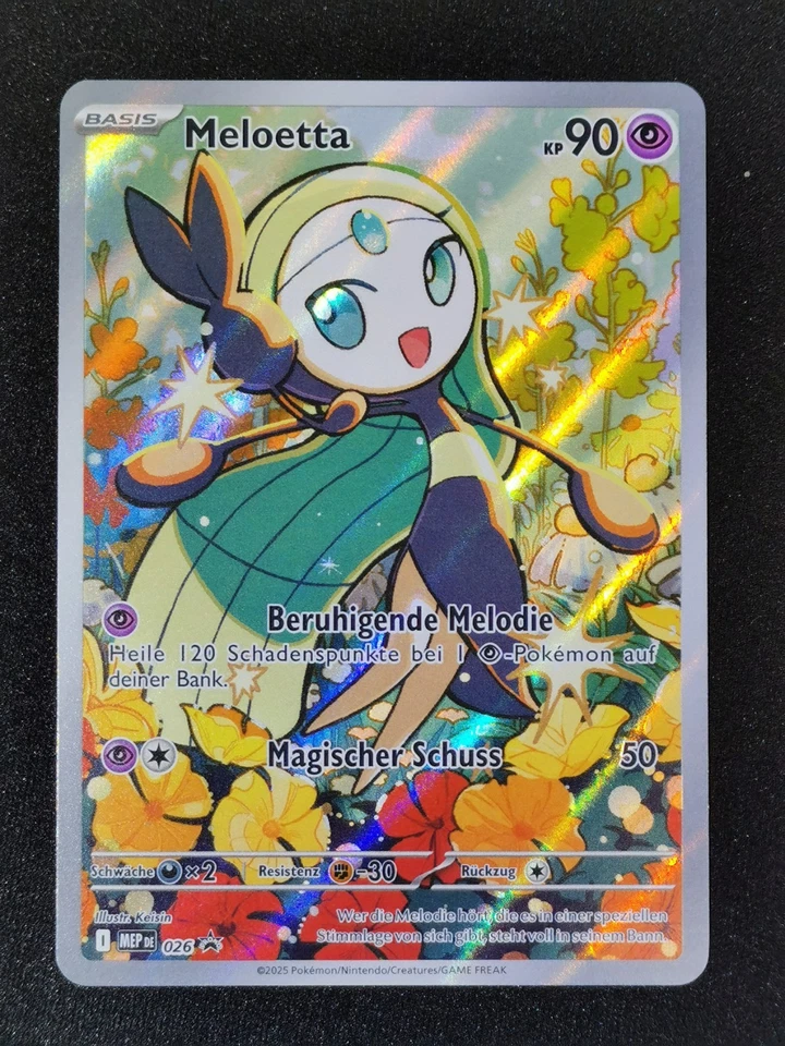 Meloetta MEP 026 Black Star Promo | Mega Entwicklung | Deutsch | NM | Pokemon - Bild 1 von 1