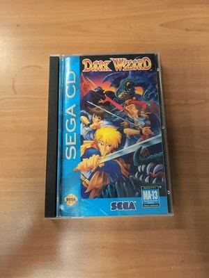 Dark Wizard (Sega CD, 1994) CIB  - Image 1 of 4