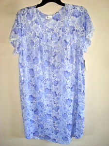 Camisón Damas Plus Púrpura Floral Talla 4X NUEVO - Imagen 1 de 3