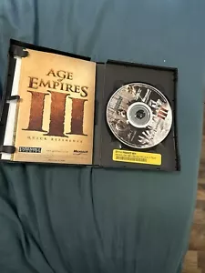 Age of Empires III 3 PC Game CD-ROM 2005 Microsoft game studios READ DESCRIPTION - Picture 1 of 2