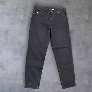 Vtg 90s Levis 550 Orange Tab Relaxed Fit Black Jeans 36x32 Made In USA - Picture 1 of 6
