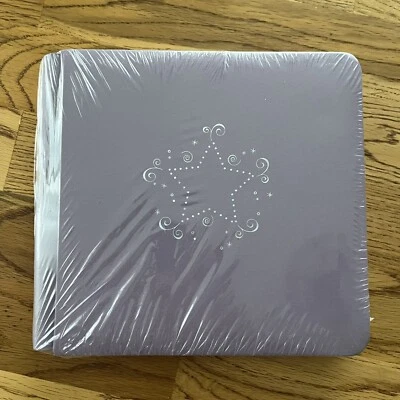 Álbum de recortes Creative Memories 7x7 lavanda plata estrellas remolinos y páginas nuevo en paquete Foto 1 de 3