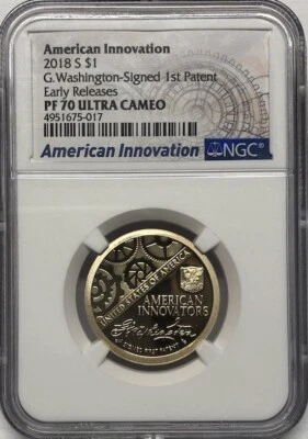 2018 AMERICAN INNOVATION DOLLAR NGC PF70💥FLAWLESS QUALITY💥EARLY RELEASE - Image 1 of 4
