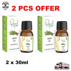 2X RIGEL 100% Herbal Neem Oil | Essential Neem Oil For Hair Treatment - 30ml - Picture 1 of 4