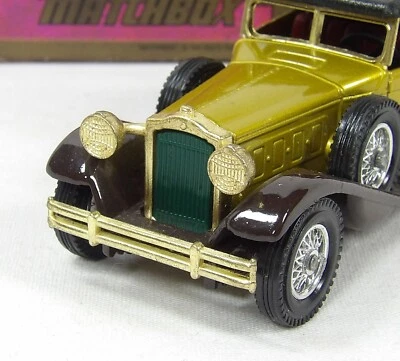 KA02 Models of Yesteryear - Y15 Packard Victoria - GREEN PLASTICS - Bild 1 von 4