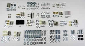 1955-1957 Chevrolet Pontiac Convertible Complete Top Frame Nut Bolt Bushing Set - Picture 1 of 1