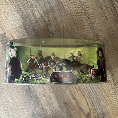 Juego de 6 estatuillas Disney Chronicles of Narnia "Príncipe Caspio" - ¡RARO!  Foto 1 de 4