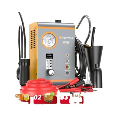 SD203 Automotive Smoke Machine Built-in Air Pump EVAP Vacuum Leak Detector  - Image 1 of 4