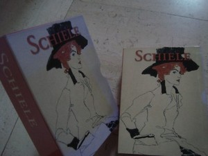 EGON SCHIELE masterpiece ART COLLECTORS BOX 30fold out GREETING CARDS +ENVELOPES