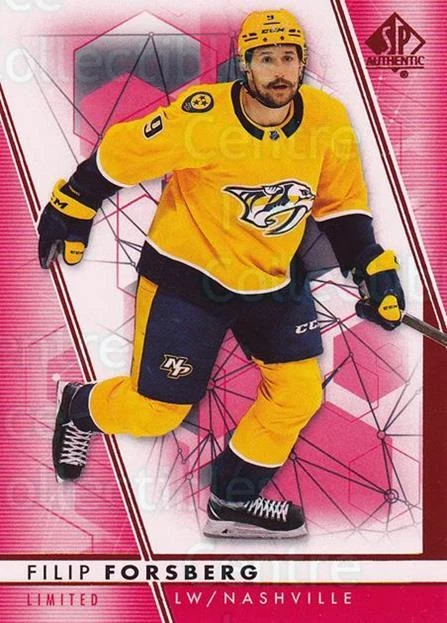 2022-23 SP Authentic Red #80 Filip Forsberg - Image 1 of 1