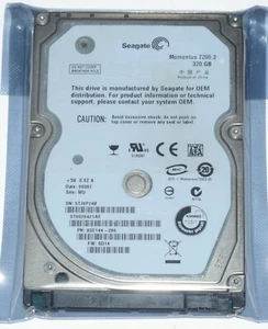 Seagate Momentus 7200.3 ST9320421AS 320GB 2.5" SATA II Laptop Hard Drive - Picture 1 of 4