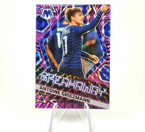 Antoine Griezmann /50 2021-22 Mosaico Copa Mundial Francia Púrpura Prizm Breakaway - Imagen 1 de 12