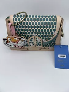 Danielle Nicole Disney Aladdin Rajah Bird Cage Crossbody Bag Jasmine Purse - Picture 1 of 8