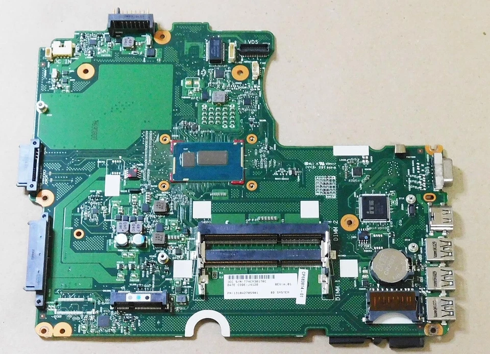 Placa Base MOTHERBOARD Para FUJITSU LIFEBOOK A514 - Intel i3-4005U - Imagen 1 de 1