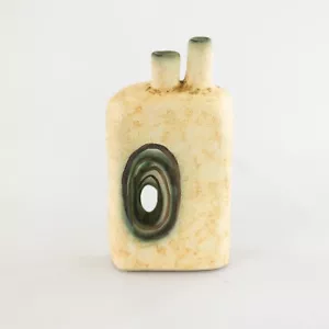 Jarrón Nikos Dazelidis Space Age cerámica firmado a mano 13 cm - Imagen 1 de 4