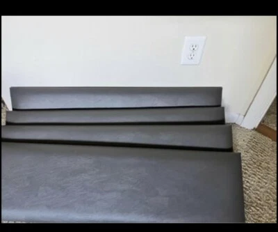 Cabecero montado en la pared Vant - Cuero vintage / Peltre gris Foto 1 de 3