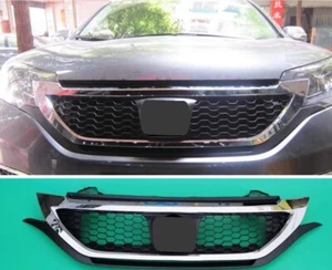 2012 2013 2014  FIT FOR  Honda CRV Front Bumper Honeycomb  Grille Grill - Picture 1 of 3