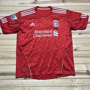 Adidas 2008 Steven Gerrard # 8 Barclays Liverpool Soccer Jersey Men’s Size XL - Picture 1 of 10
