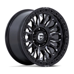 18 Inch Black Milled Wheel Rim Fuel Rincon FC857 18x9 5x5.5 Lug Dodge RAM 1500 - Picture 1 of 1